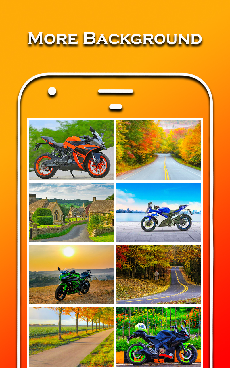 اسکرین شات 7 برنامه Bike photo editor: frames