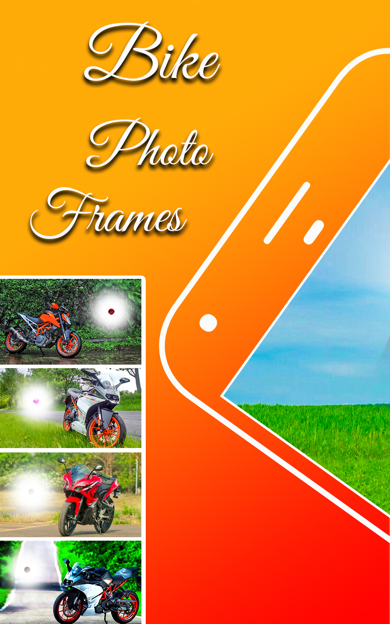 اسکرین شات 1 برنامه Bike photo editor: frames
