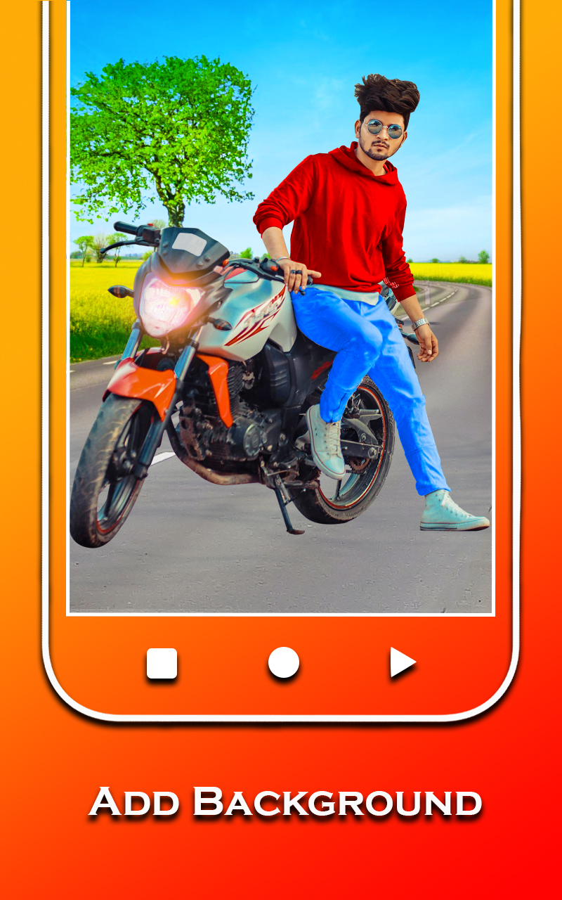 اسکرین شات 6 برنامه Bike photo editor: frames