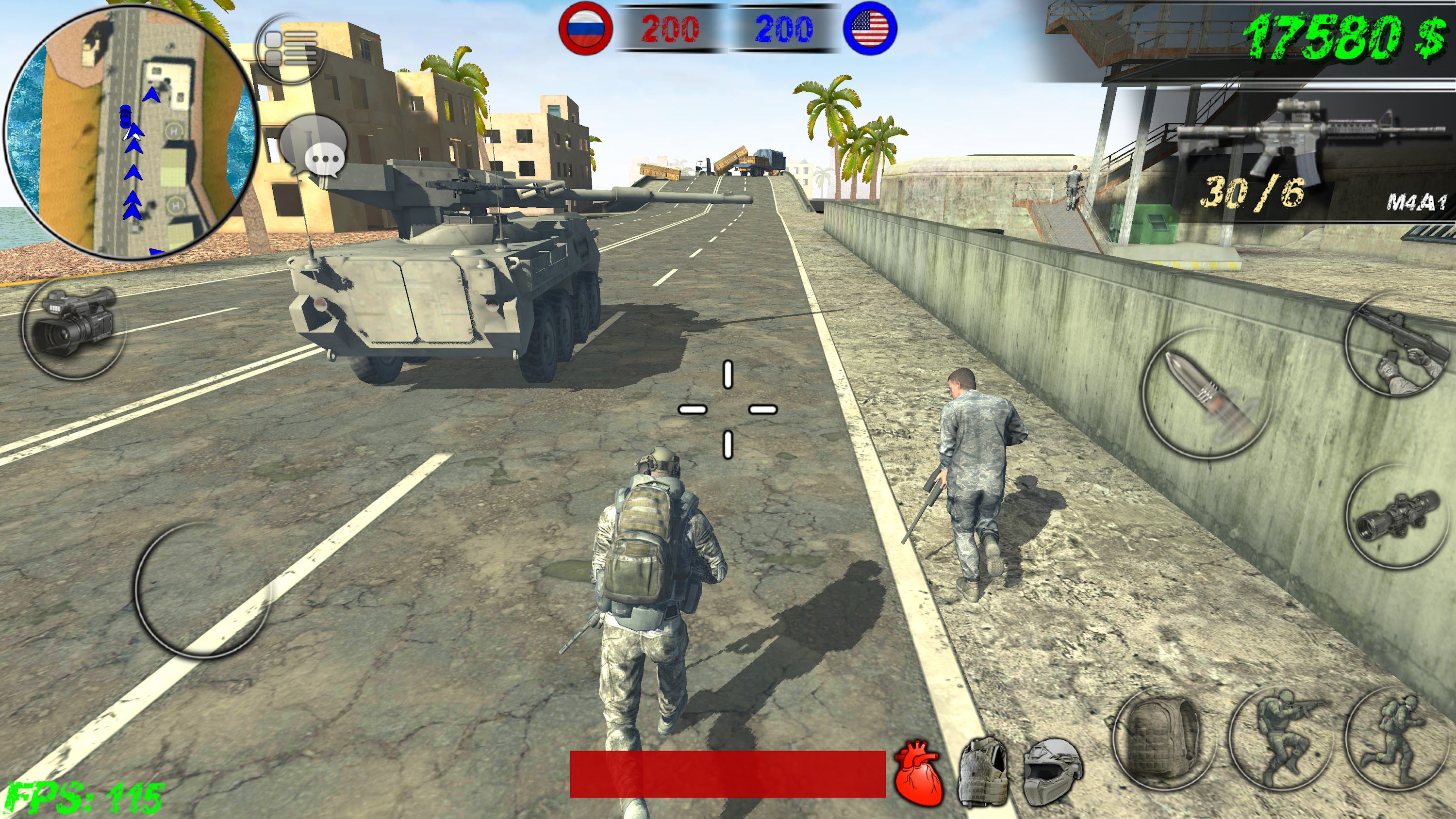 اسکرین شات 1 بازی Land Of Battle