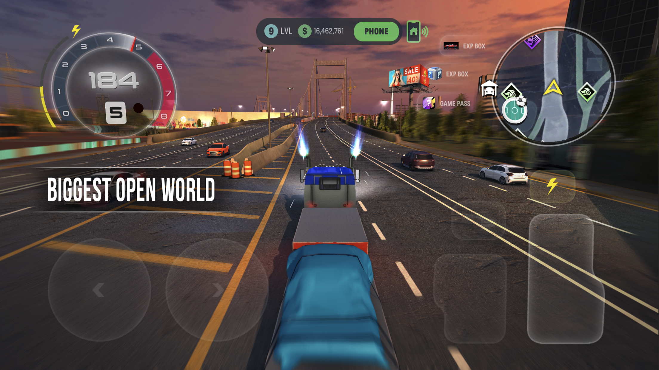 اسکرین شات 4 بازی Turbo Tornado: Open World Race