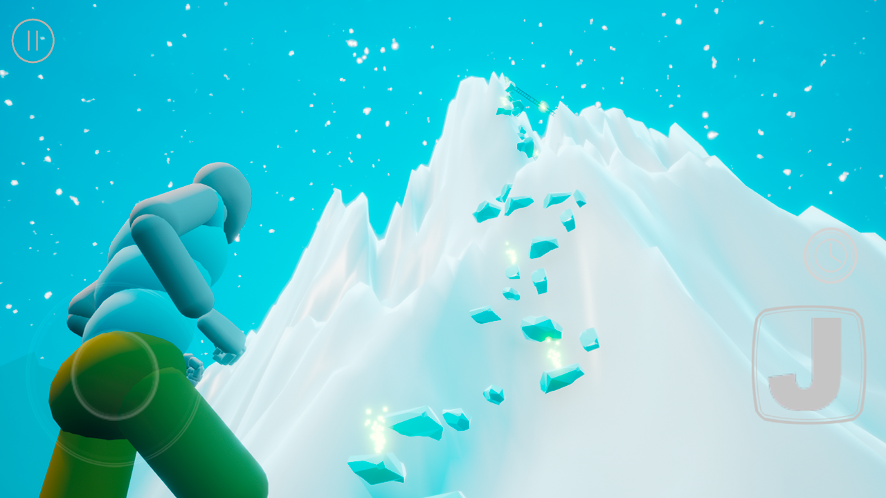 اسکرین شات 2 بازی Climb the Mountain 3D