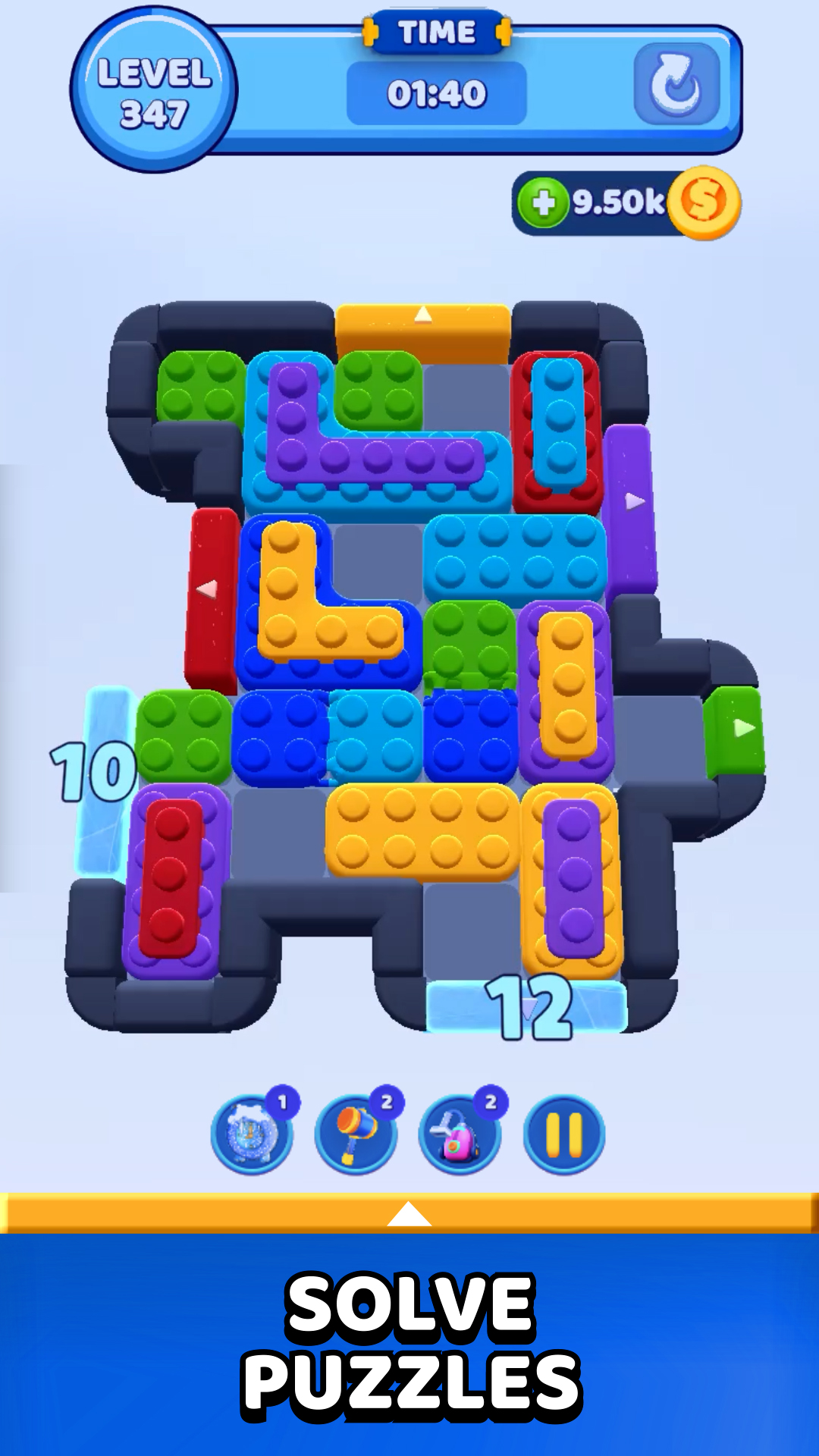 اسکرین شات 2 بازی Color Block Jam