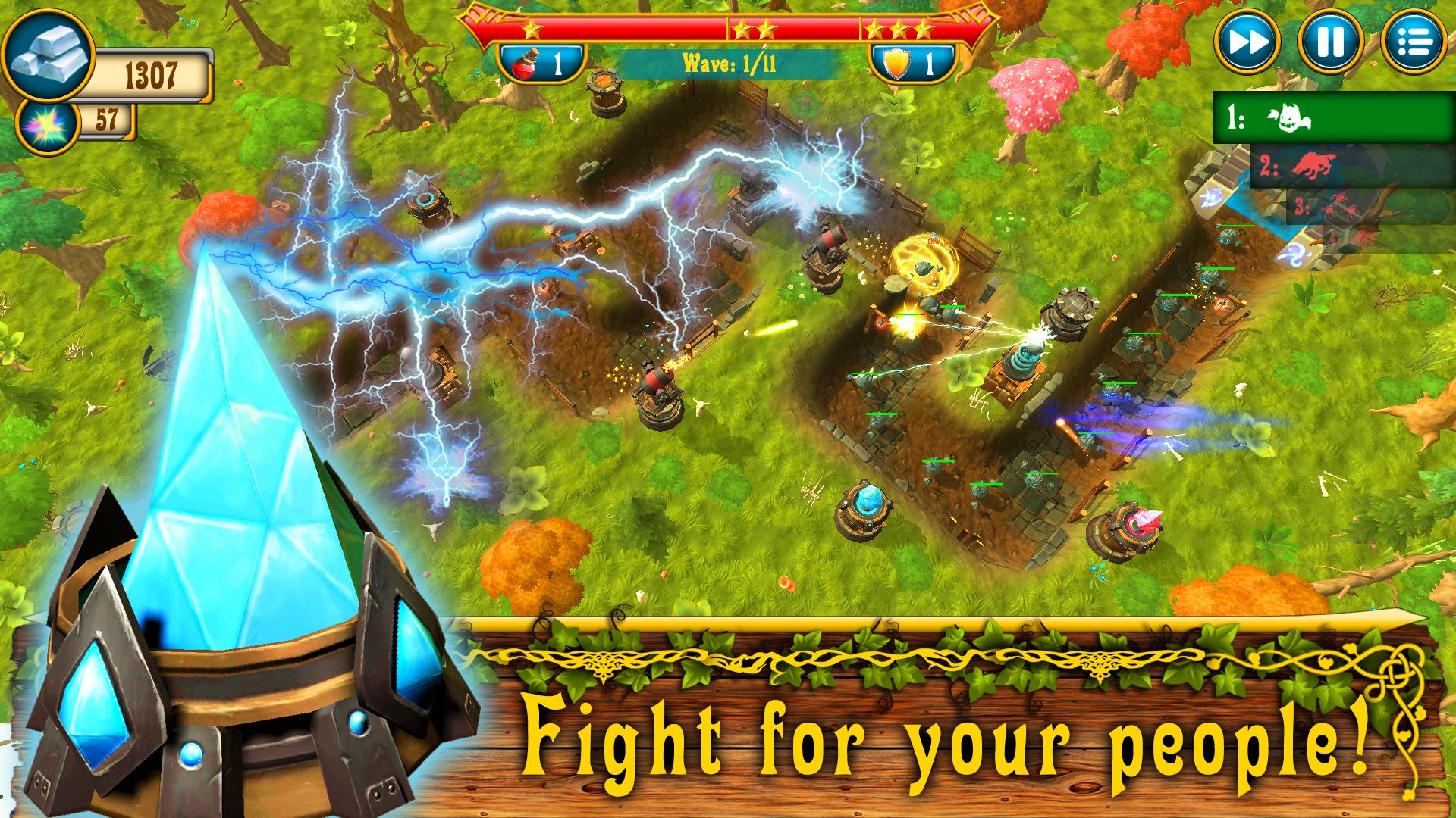 اسکرین شات 6 بازی Fantasy Realm Tower Defense