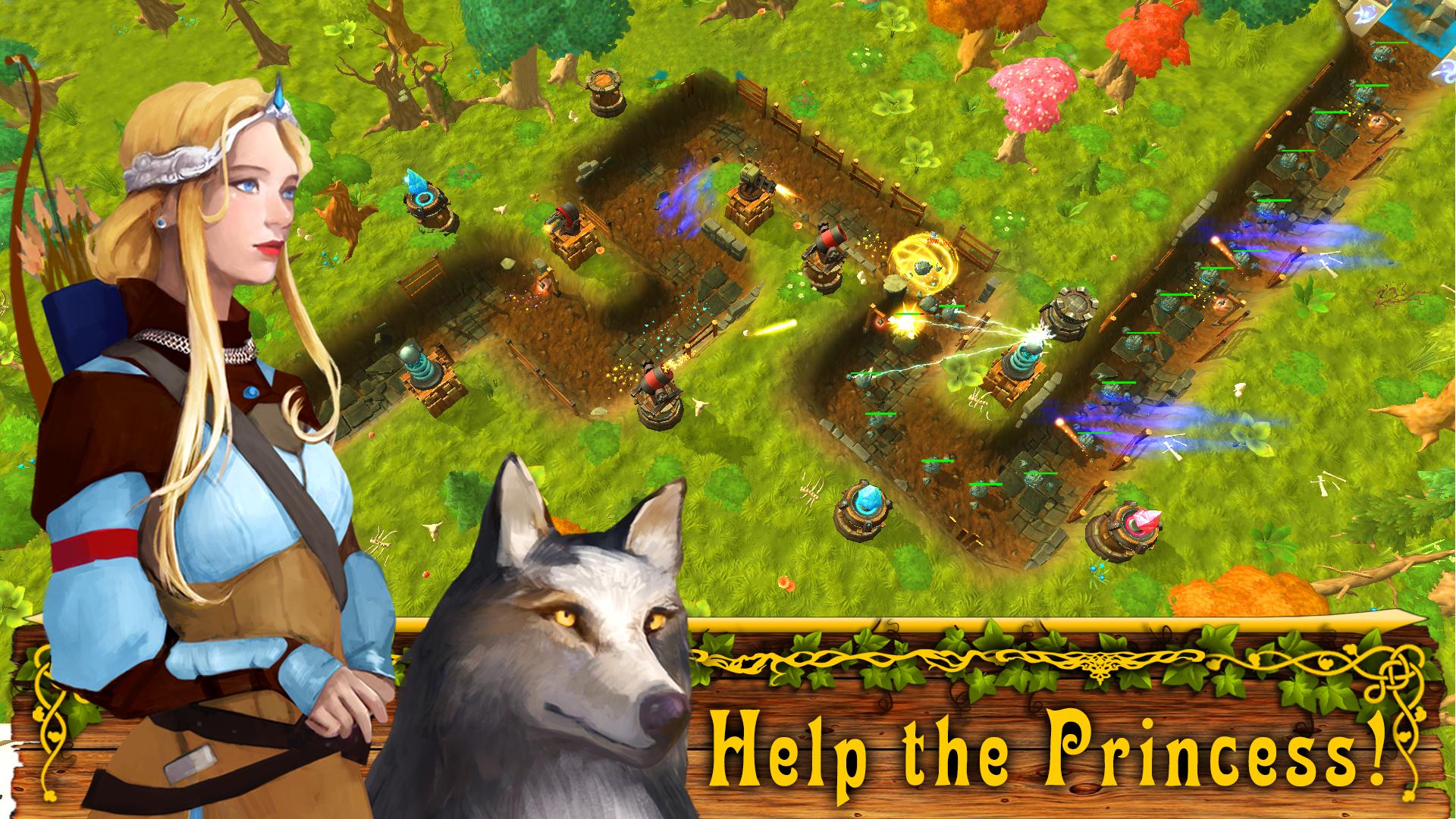 اسکرین شات 1 بازی Fantasy Realm Tower Defense