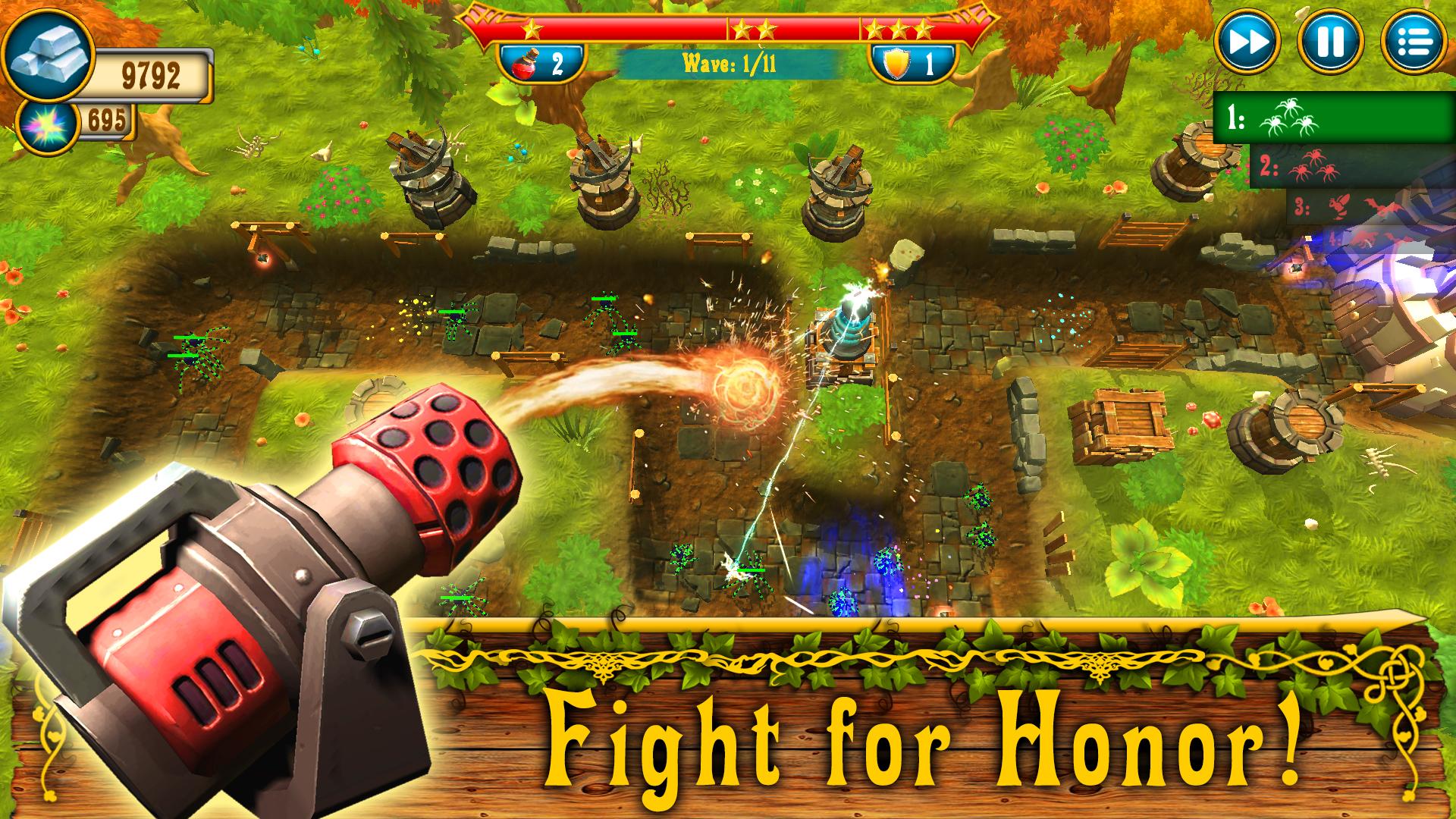 اسکرین شات 3 بازی Fantasy Realm Tower Defense