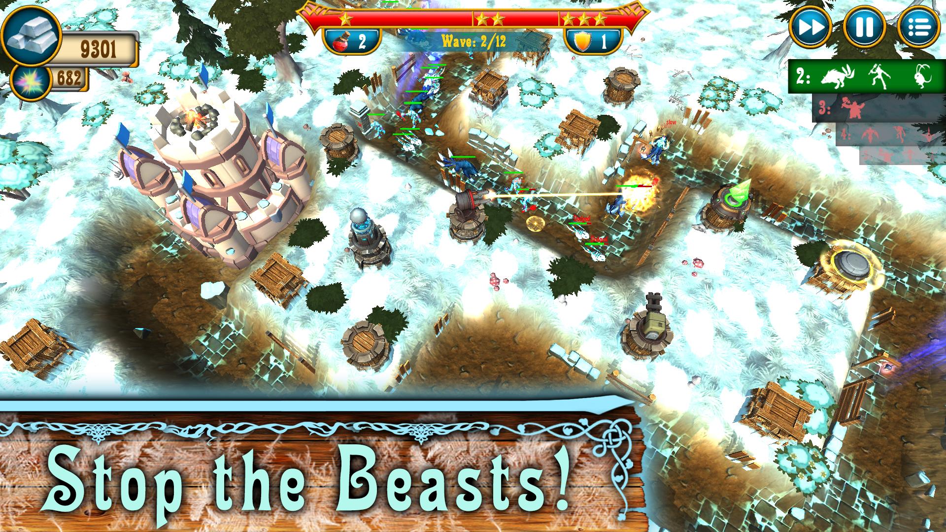 اسکرین شات 2 بازی Fantasy Realm Tower Defense