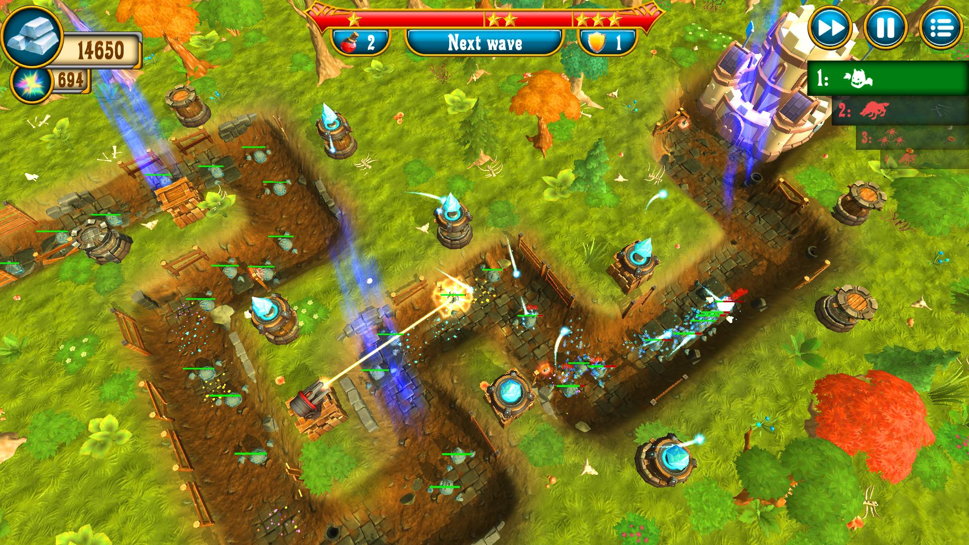 اسکرین شات 8 بازی Fantasy Realm Tower Defense