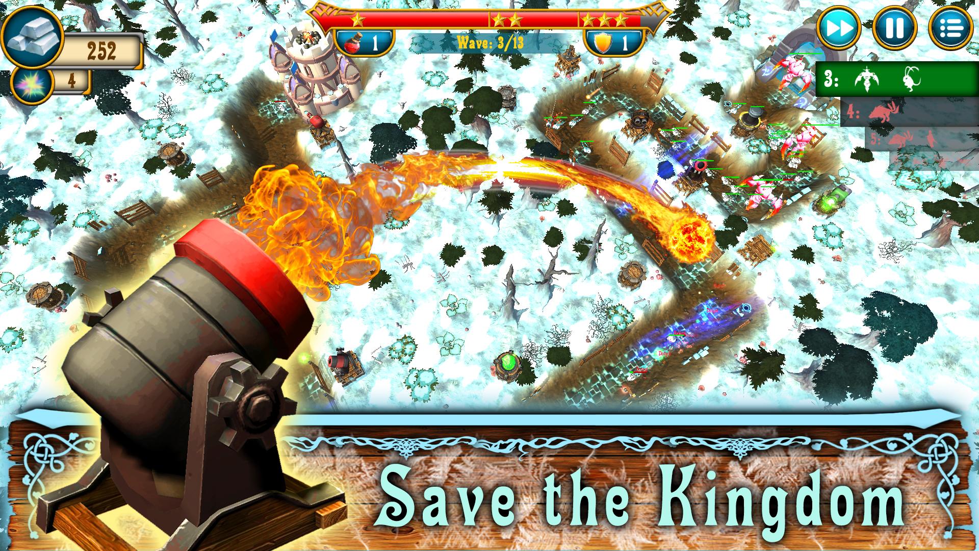 اسکرین شات 4 بازی Fantasy Realm Tower Defense