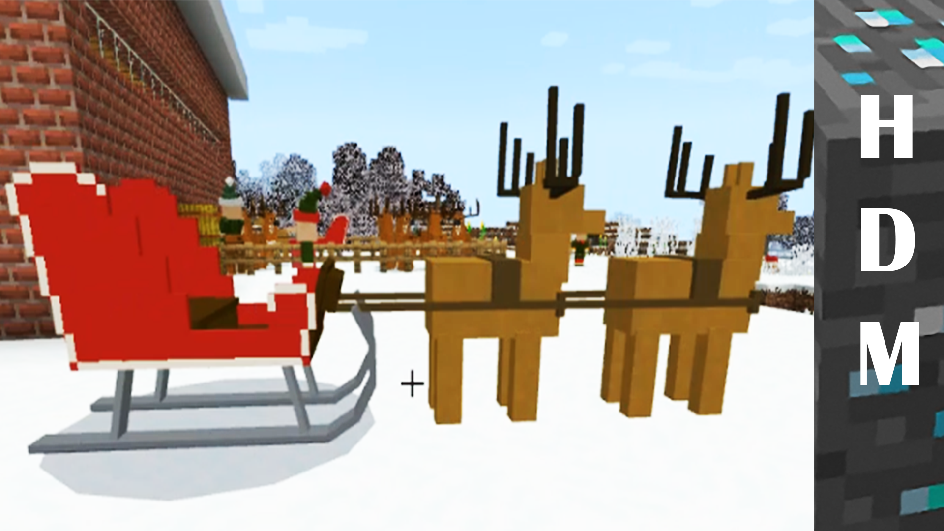 اسکرین شات 6 برنامه Snow minecraft christmas mod