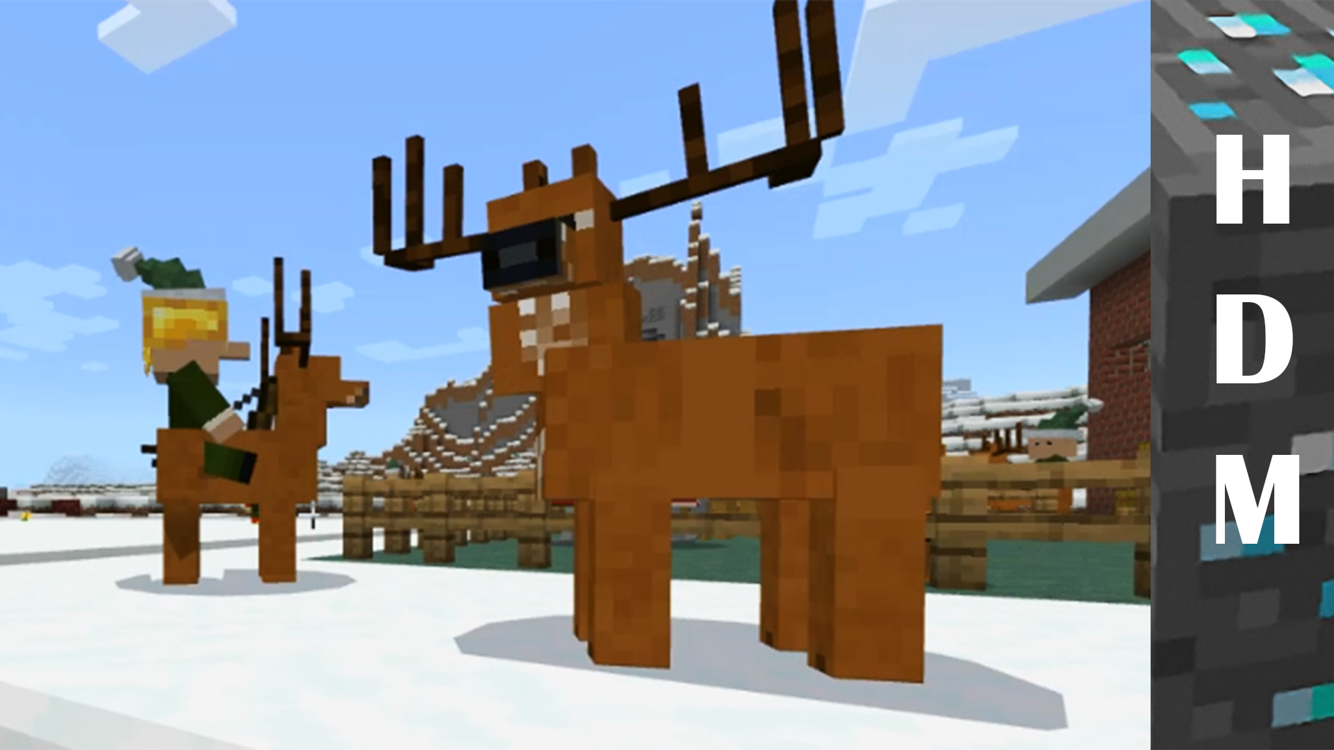 اسکرین شات 3 برنامه Snow minecraft christmas mod