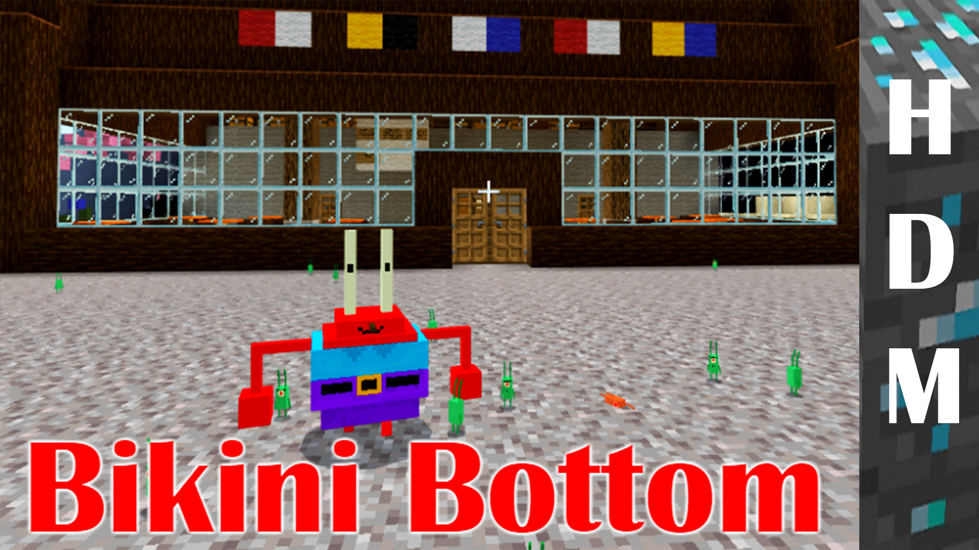 اسکرین شات 2 برنامه Bikini Bottom Bob MCPE