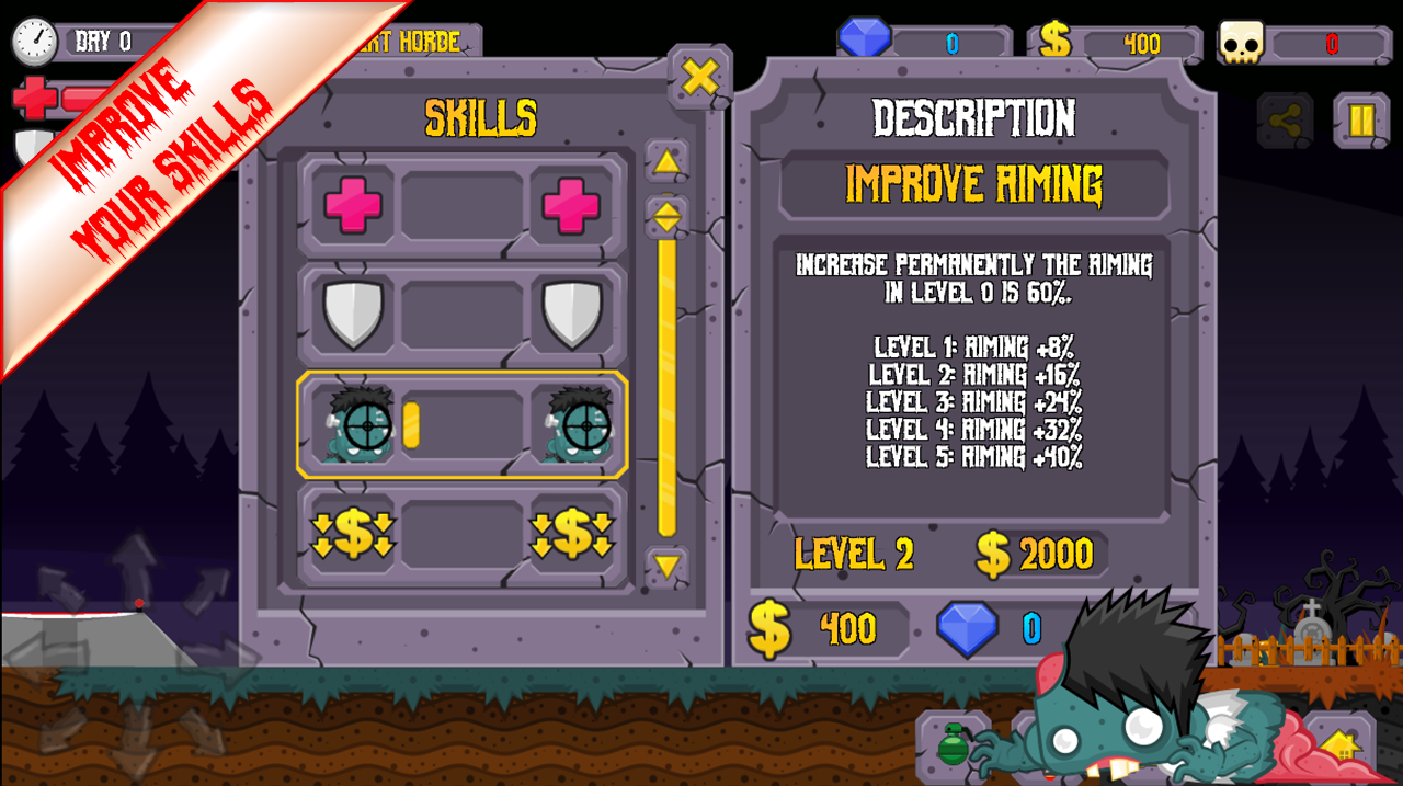 اسکرین شات 6 بازی Zombie Shooting-Survive undead