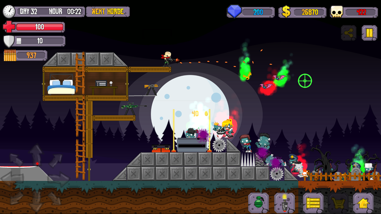 اسکرین شات 2 بازی Zombie Shooting-Survive undead