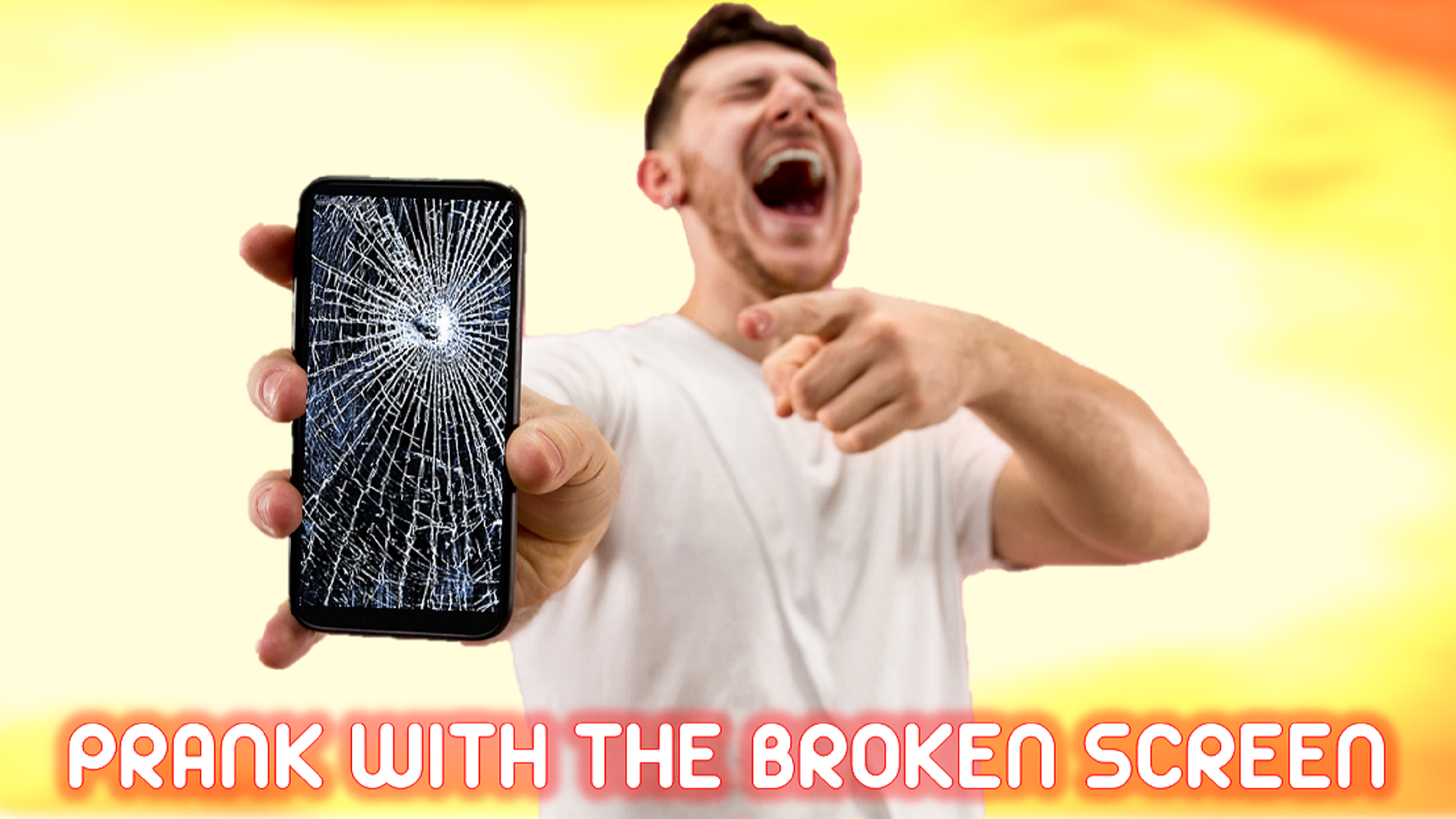 اسکرین شات 4 برنامه Bomb explosion-Broken screen