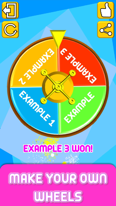 اسکرین شات 2 برنامه Decision wheel-Roulette decide