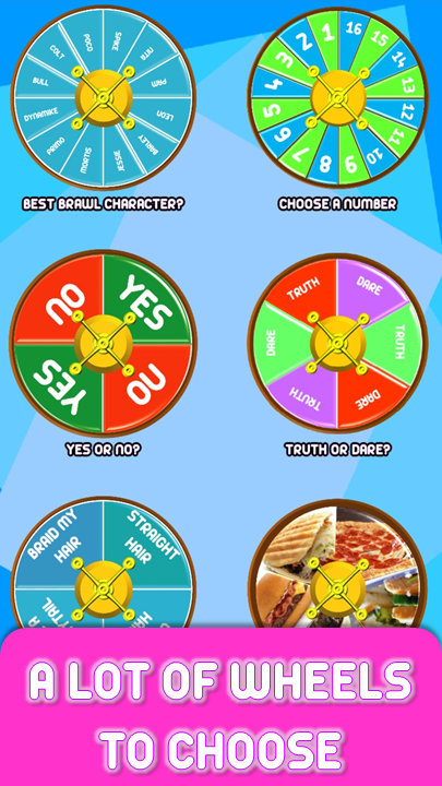 اسکرین شات 4 برنامه Decision wheel-Roulette decide