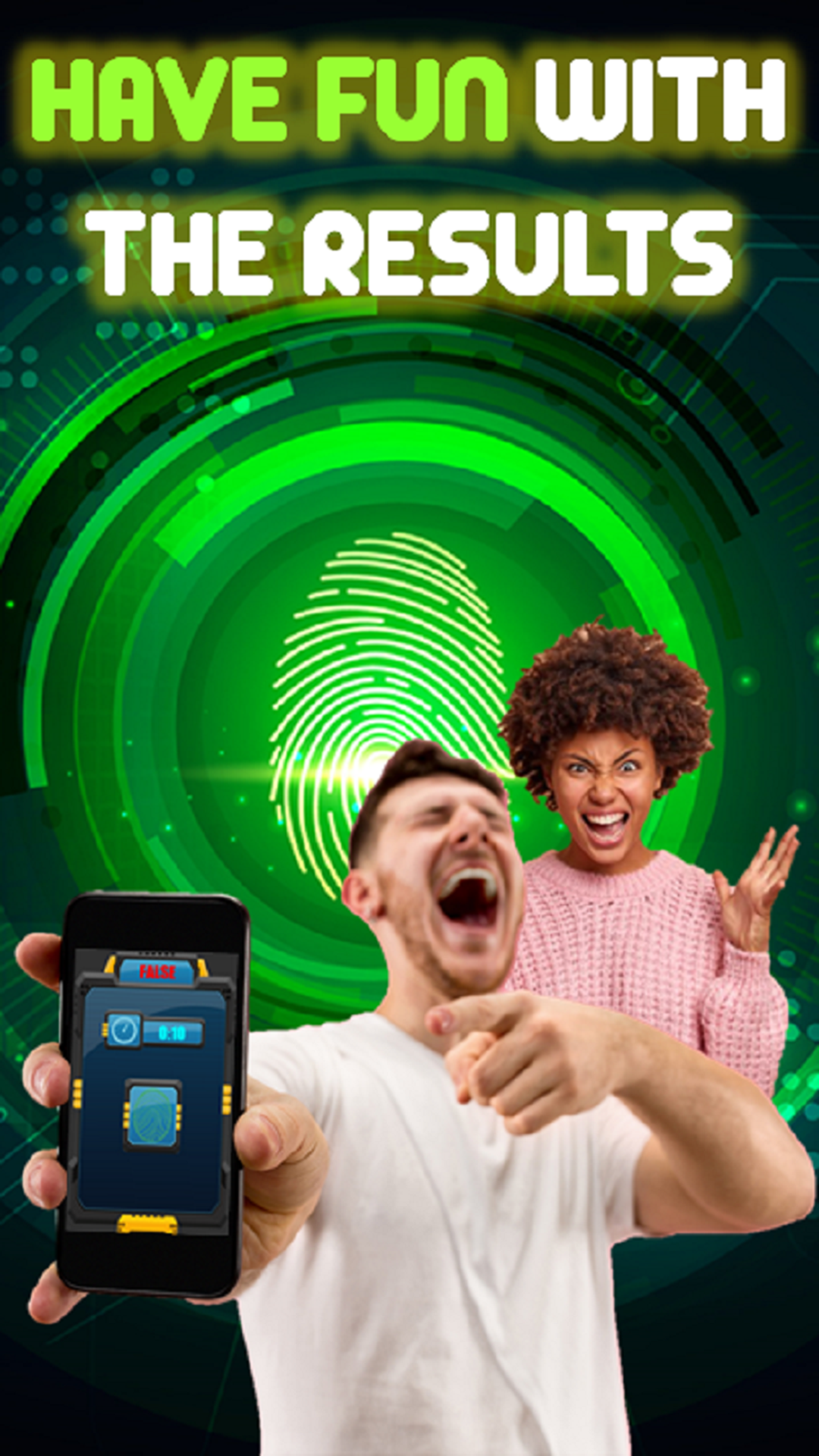 اسکرین شات 2 برنامه Lie detector-Truth polygraph