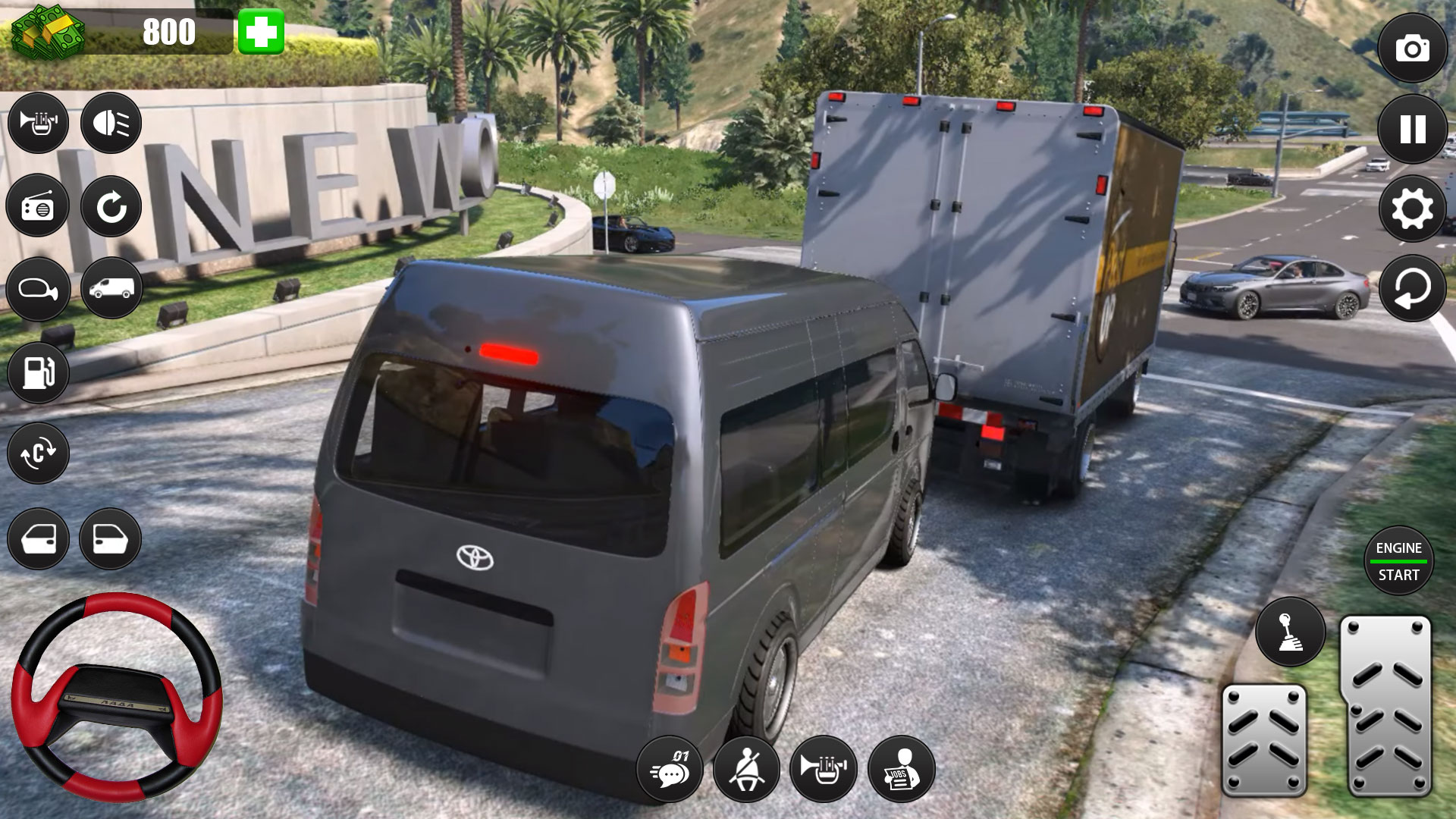 اسکرین شات 4 بازی Dubai Van: Car Simulator Games