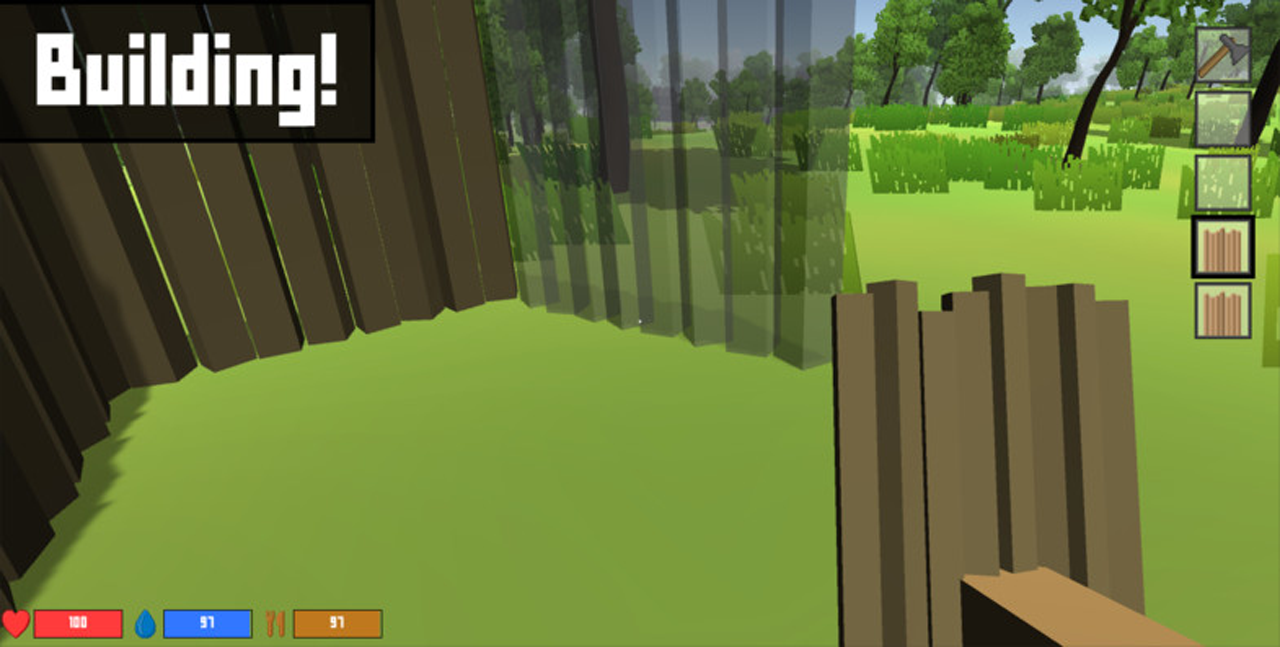 اسکرین شات 3 بازی Pixel Block Game Craft