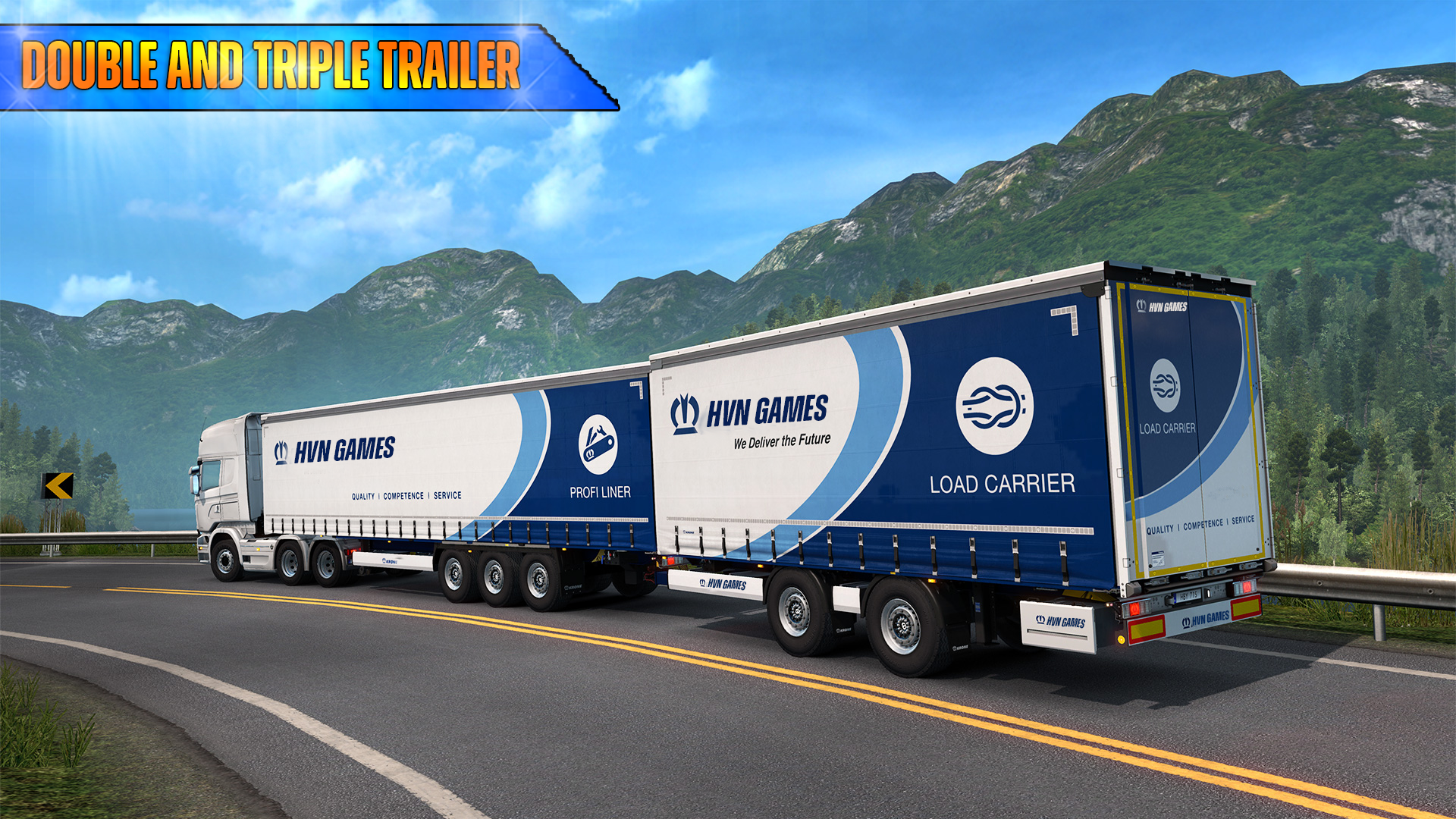 اسکرین شات 2 بازی World Truck Simulator 2 : Dangerous Roads