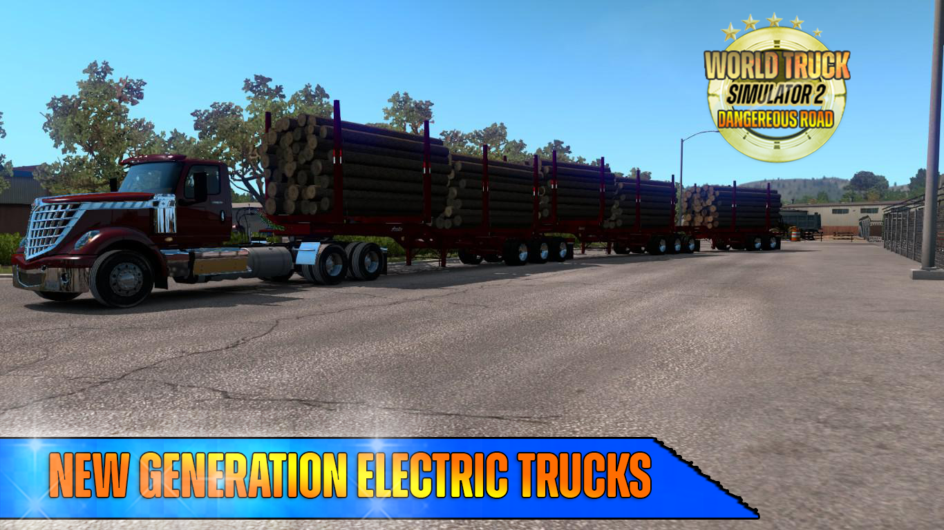 اسکرین شات 3 بازی World Truck Simulator 2 : Dangerous Roads
