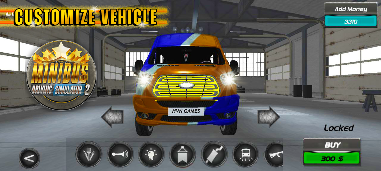 اسکرین شات 1 بازی Minibus Simulator-City Driving