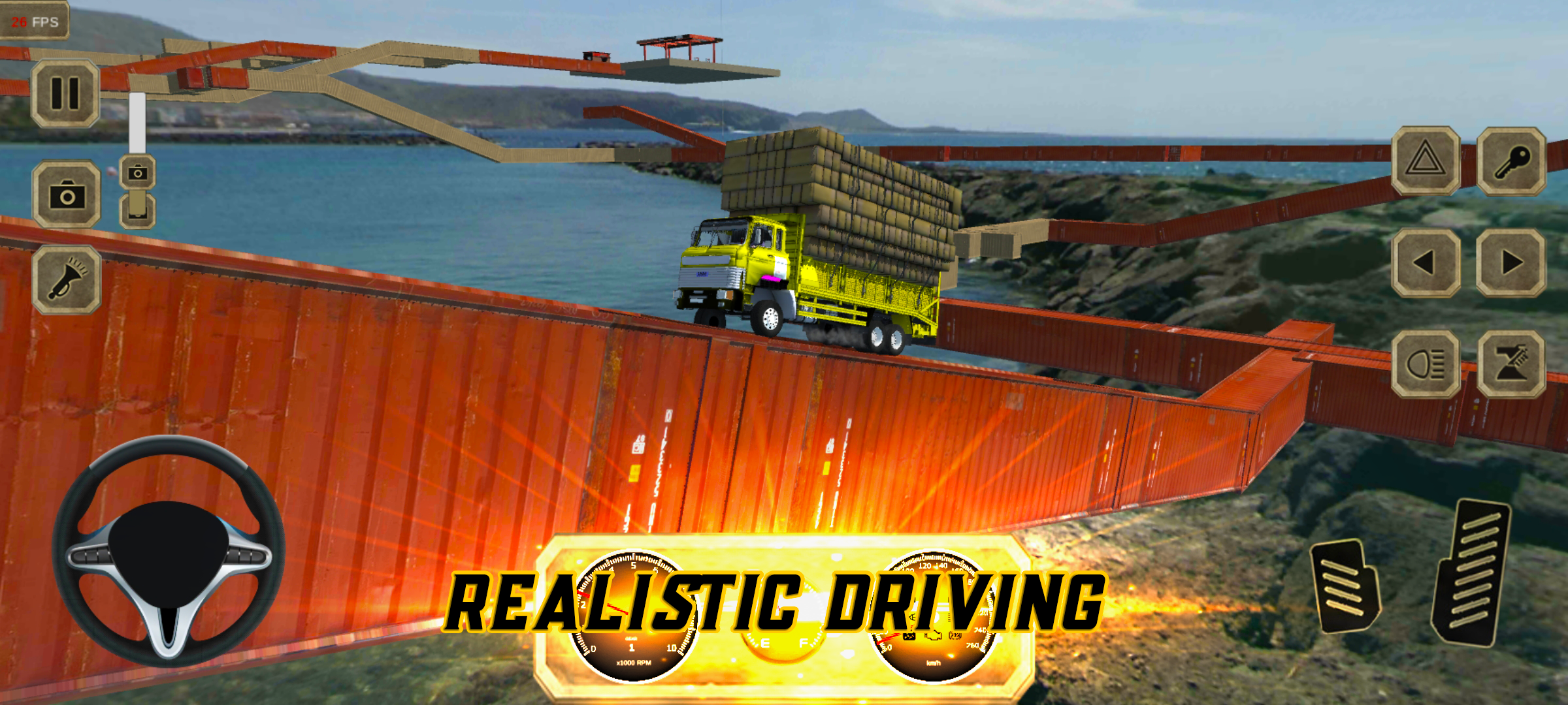 اسکرین شات 7 بازی Truck Driving 22 : Maze Runner