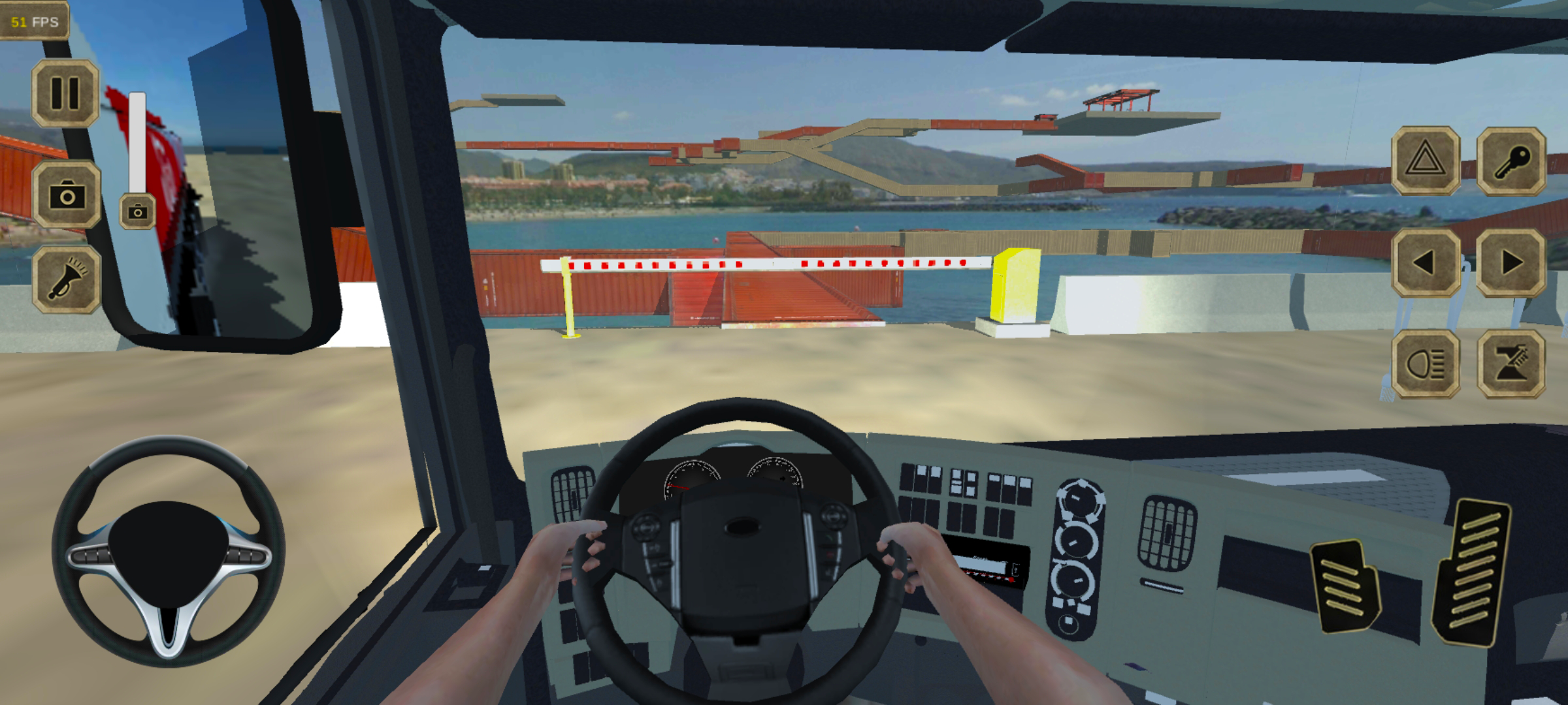 اسکرین شات 3 بازی Truck Driving 22 : Maze Runner