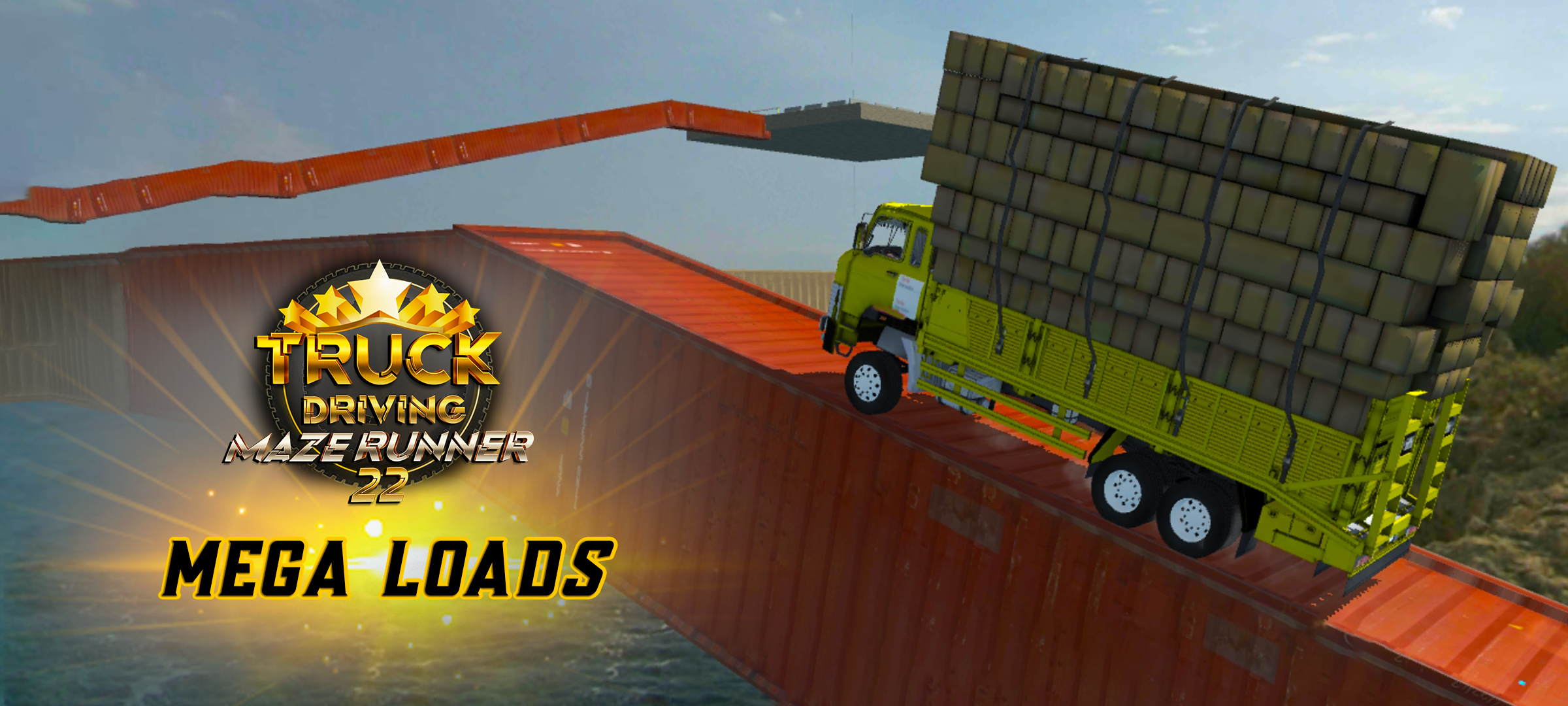 اسکرین شات 1 بازی Truck Driving 22 : Maze Runner