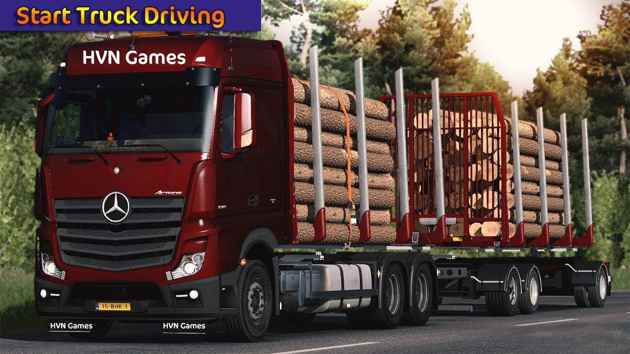 اسکرین شات 1 بازی Truck Simulator Wood Transport