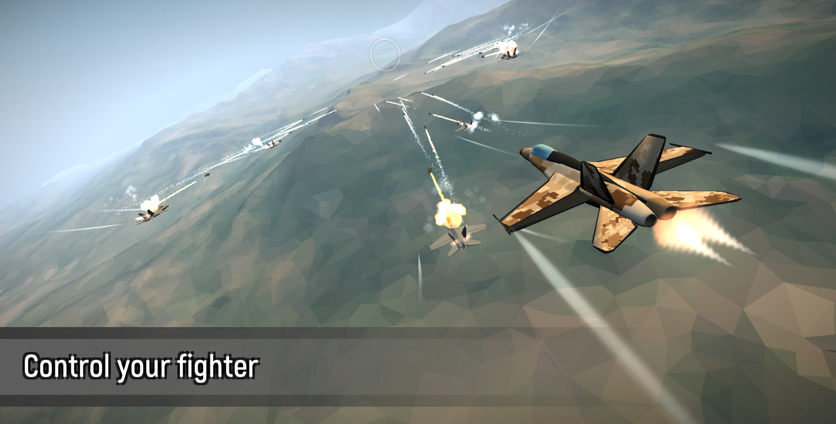 اسکرین شات 2 بازی Poly Tank 2 : Battle war games