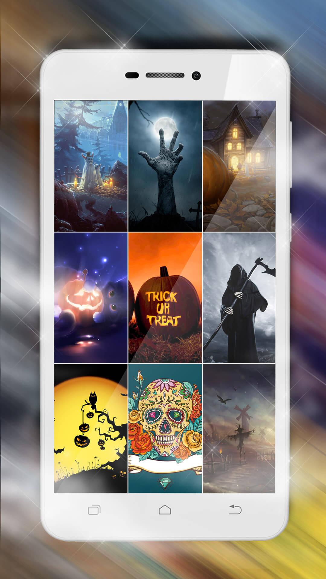 اسکرین شات 4 برنامه Halloween Live Wallpaper