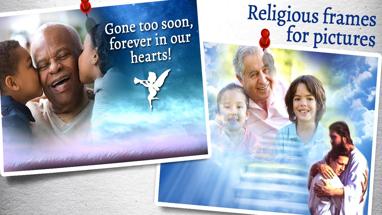 اسکرین شات 6 برنامه Heaven Photo Frames - Angels
