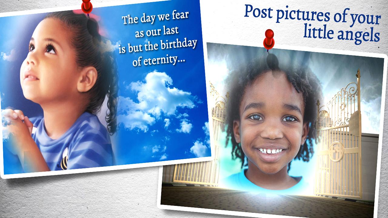 اسکرین شات 3 برنامه Heaven Photo Frames - Angels
