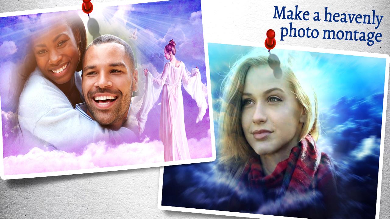 اسکرین شات 4 برنامه Heaven Photo Frames - Angels