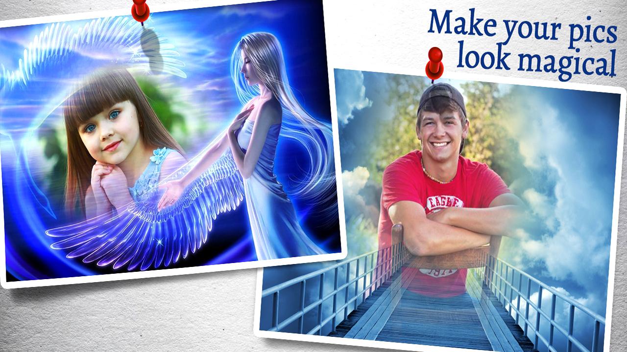 اسکرین شات 7 برنامه Heaven Photo Frames - Angels