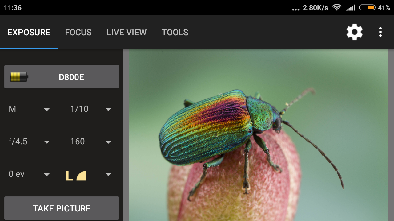 اسکرین شات 1 برنامه Helicon Remote