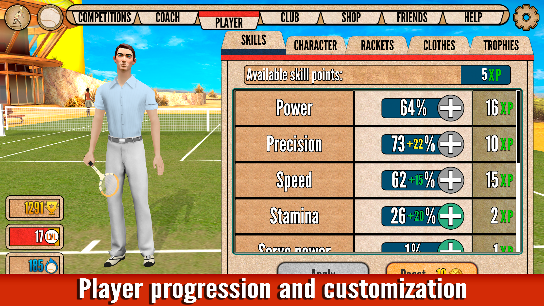 اسکرین شات 3 بازی World of Tennis: Roaring ’20s