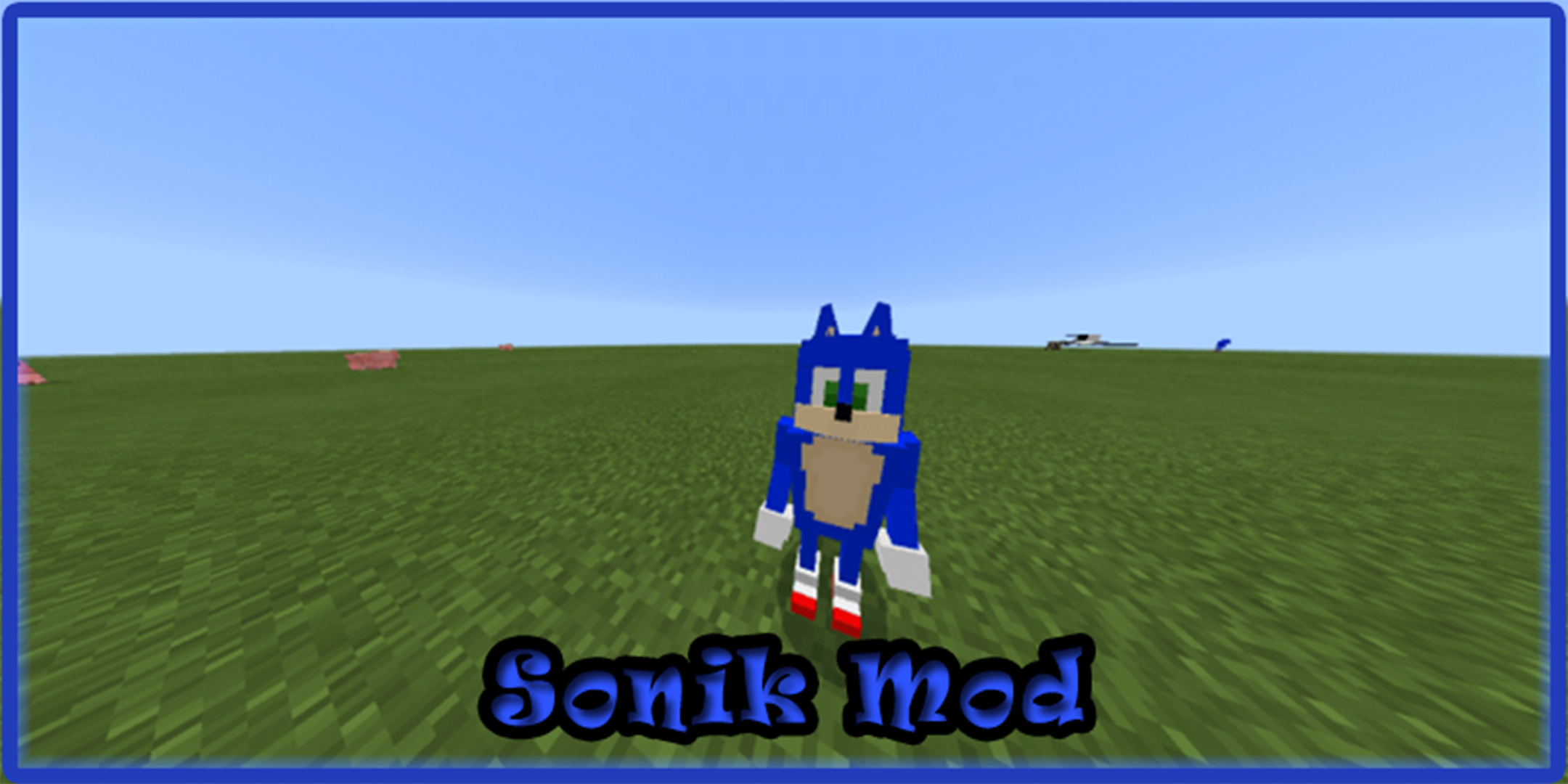 اسکرین شات 1 برنامه Sonic Mod for Minecraft PE