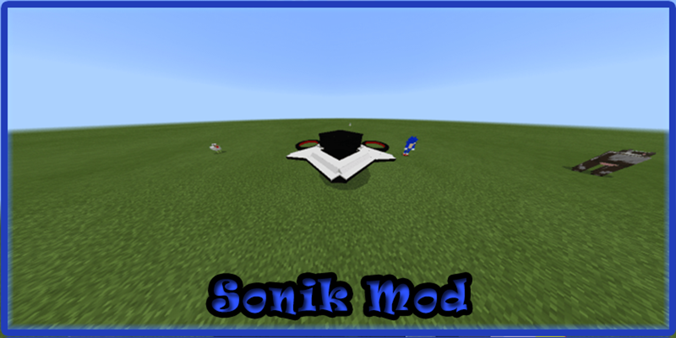 اسکرین شات 3 برنامه Sonic Mod for Minecraft PE