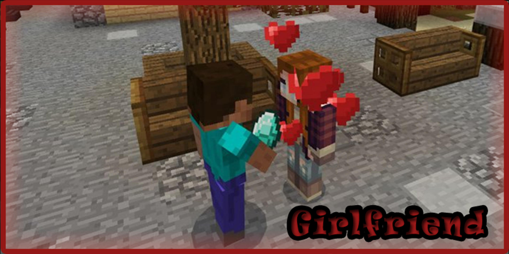 اسکرین شات 5 برنامه Girlfriend Mod for MCPE