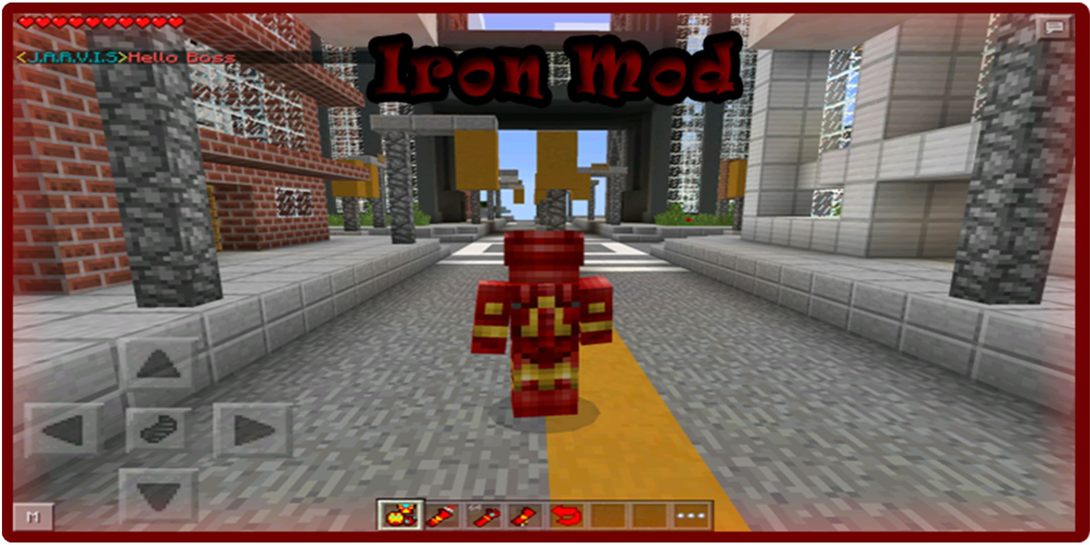 اسکرین شات 2 برنامه Iron mod for MCPE