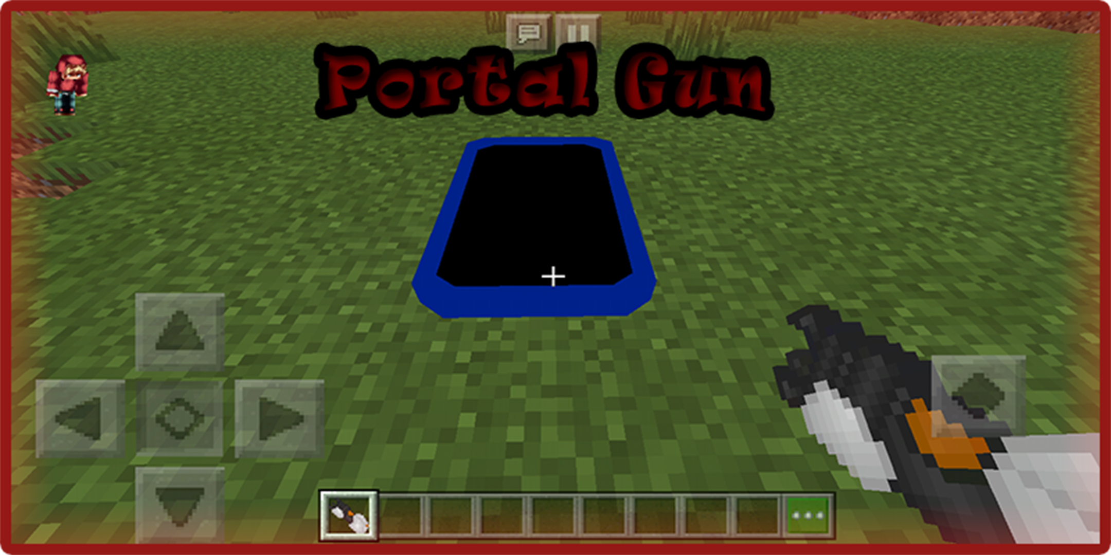 اسکرین شات 2 برنامه Portal Gun Mod for Minecraft