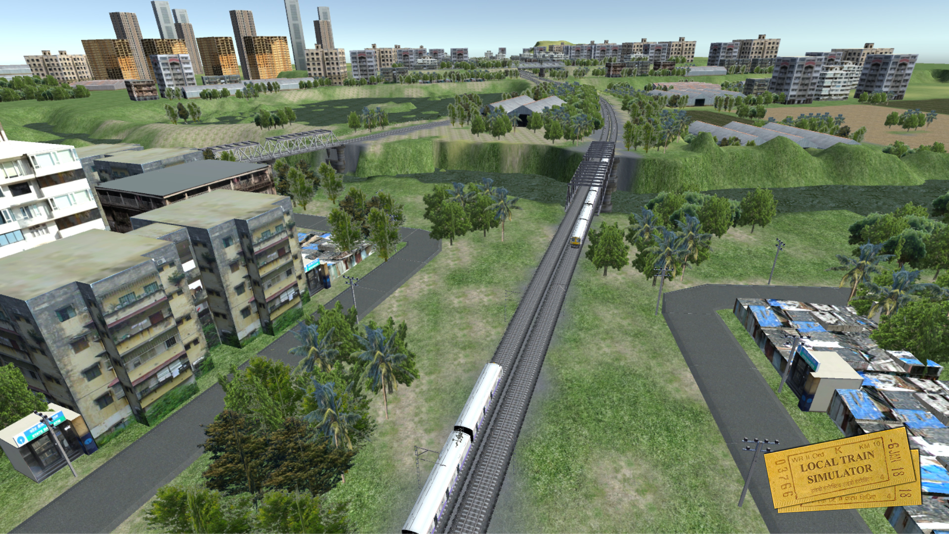 اسکرین شات 8 بازی Indian Local Train Sim: Game
