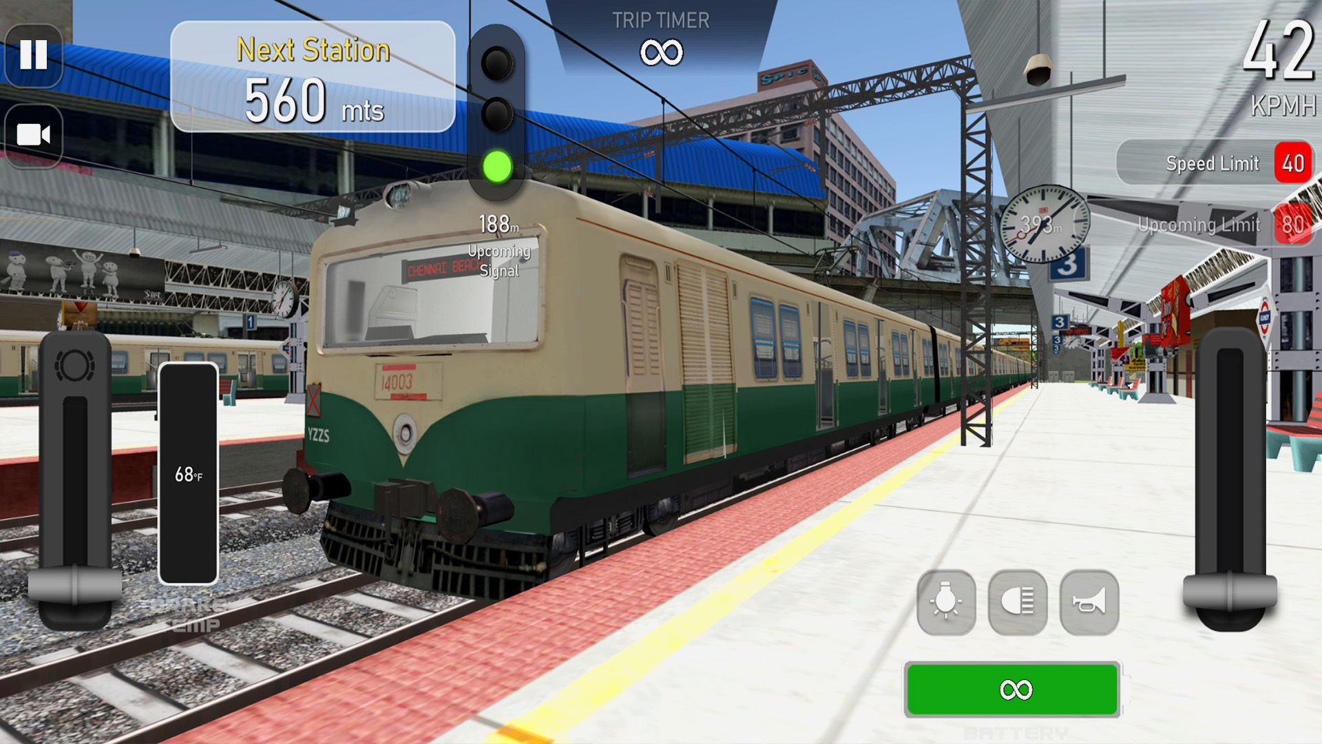 اسکرین شات 6 بازی Indian Local Train Sim: Game