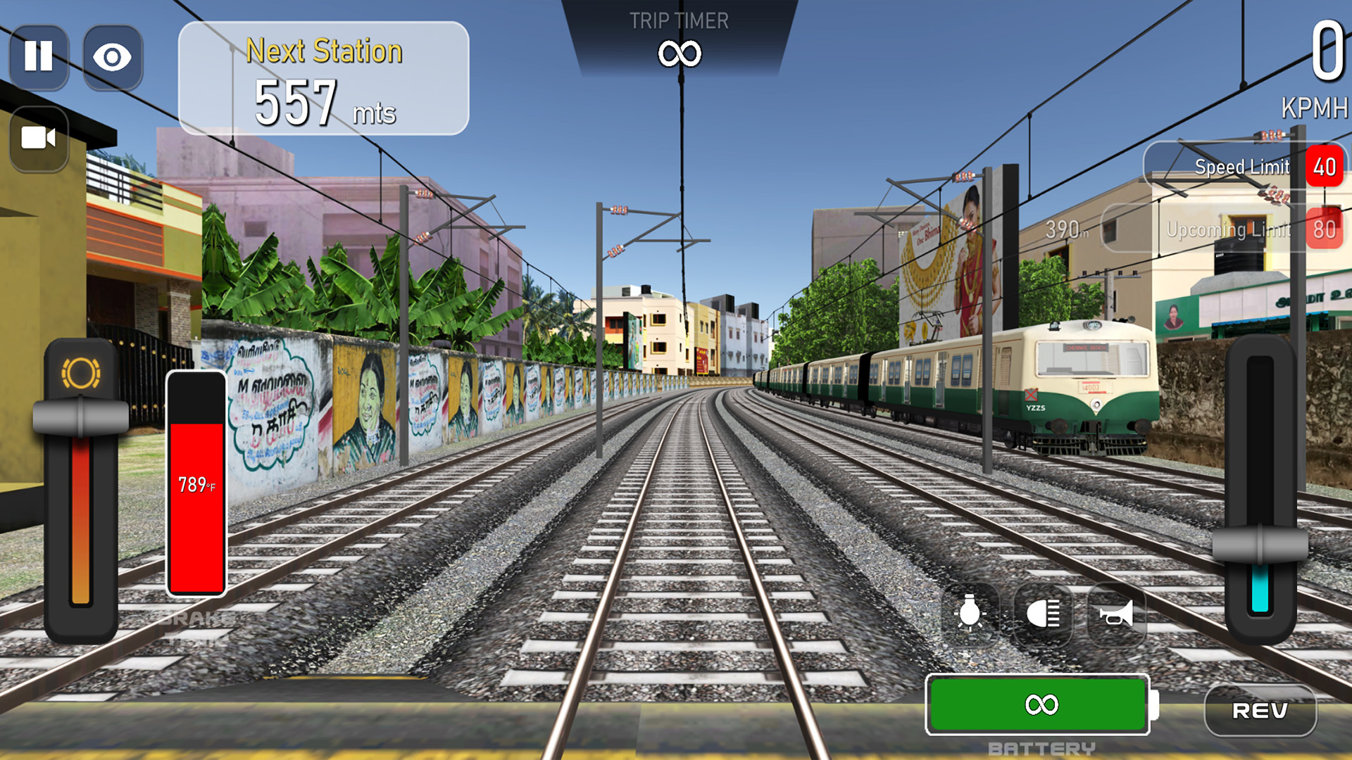 اسکرین شات 7 بازی Indian Local Train Sim: Game