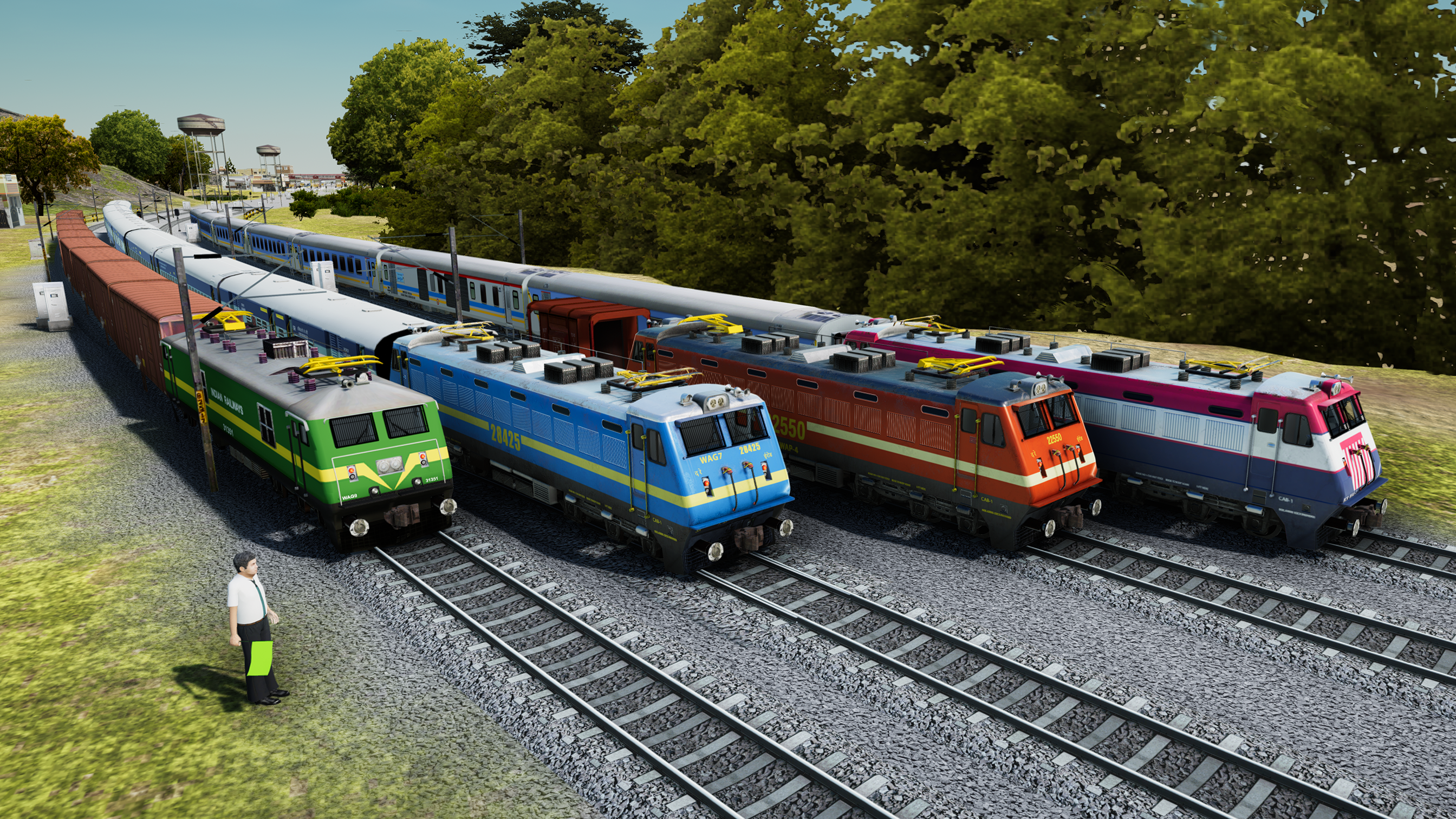 اسکرین شات 5 بازی Indian Train Simulator: Game