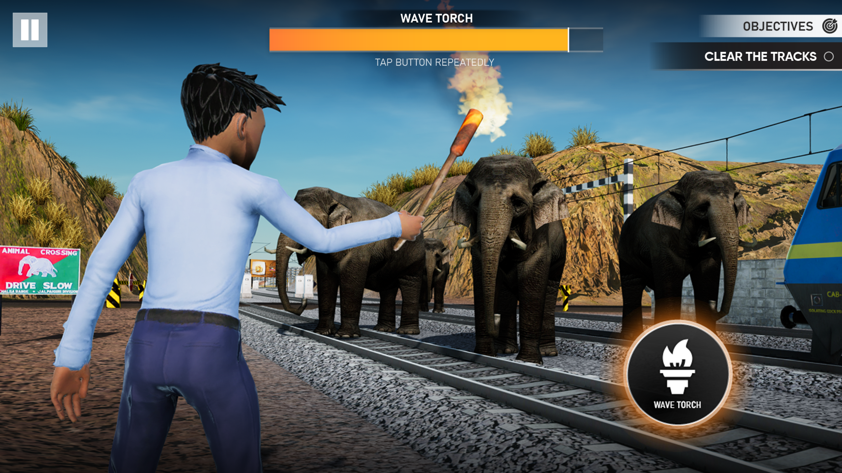 اسکرین شات 3 بازی Indian Train Simulator: Game
