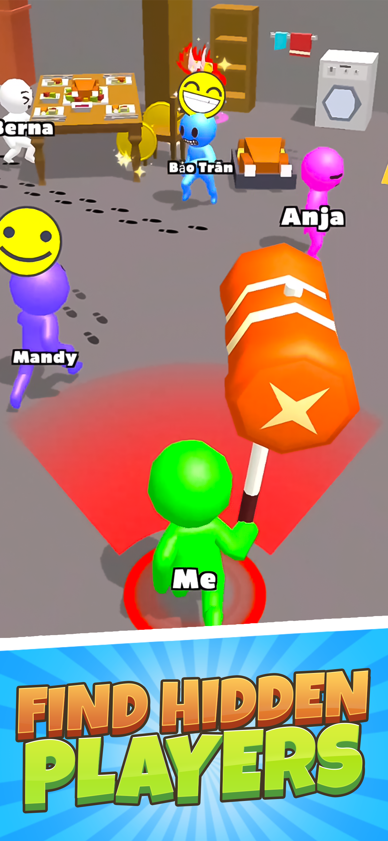 اسکرین شات 1 بازی Found you - hide and seek